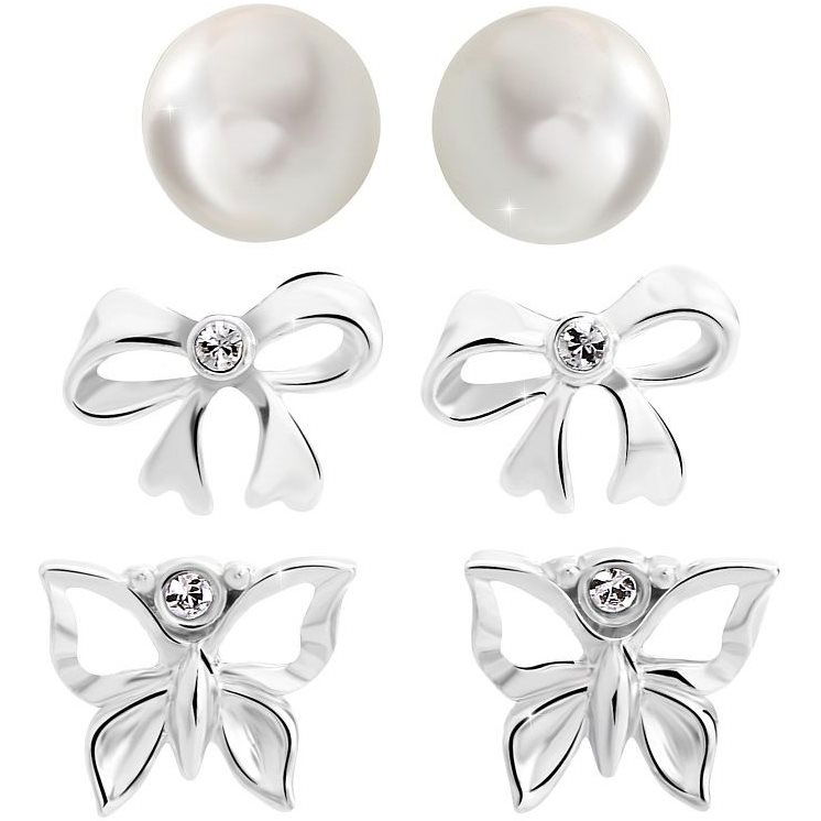 JSB Bijoux Fly Fülbevaló készlet Swarovski® kristálykövekkel (8592661090794)