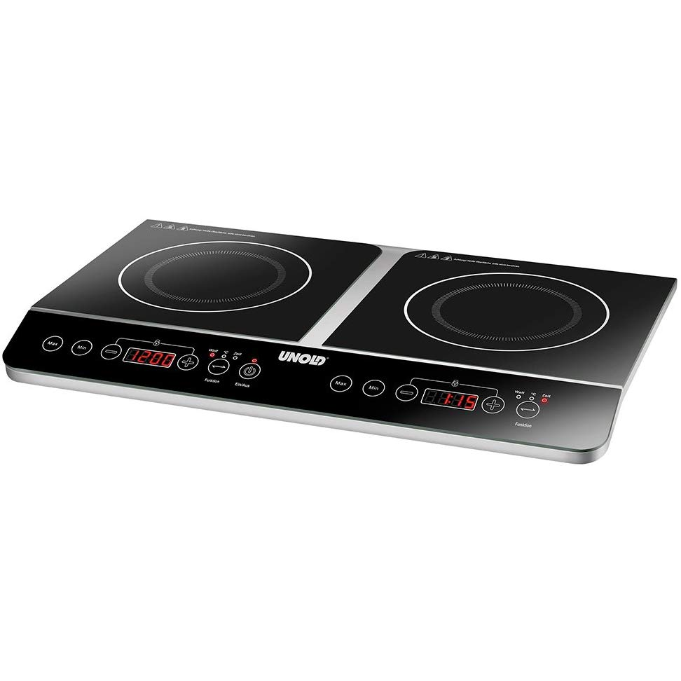 Unold 58175 Indukciós főzőlap - Fekete/Rozsdamentes acél (58175)