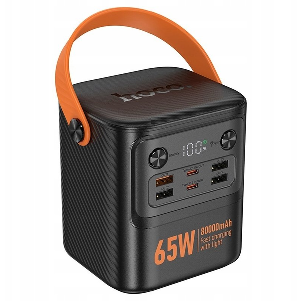 Externí powerbanka Hoco J152 Pro PD65W 80000mAh černá