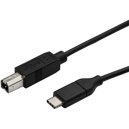 StarTech.com USB2CB3M USB-kabel USB C USB B 0,48 Gbit/s Zwart