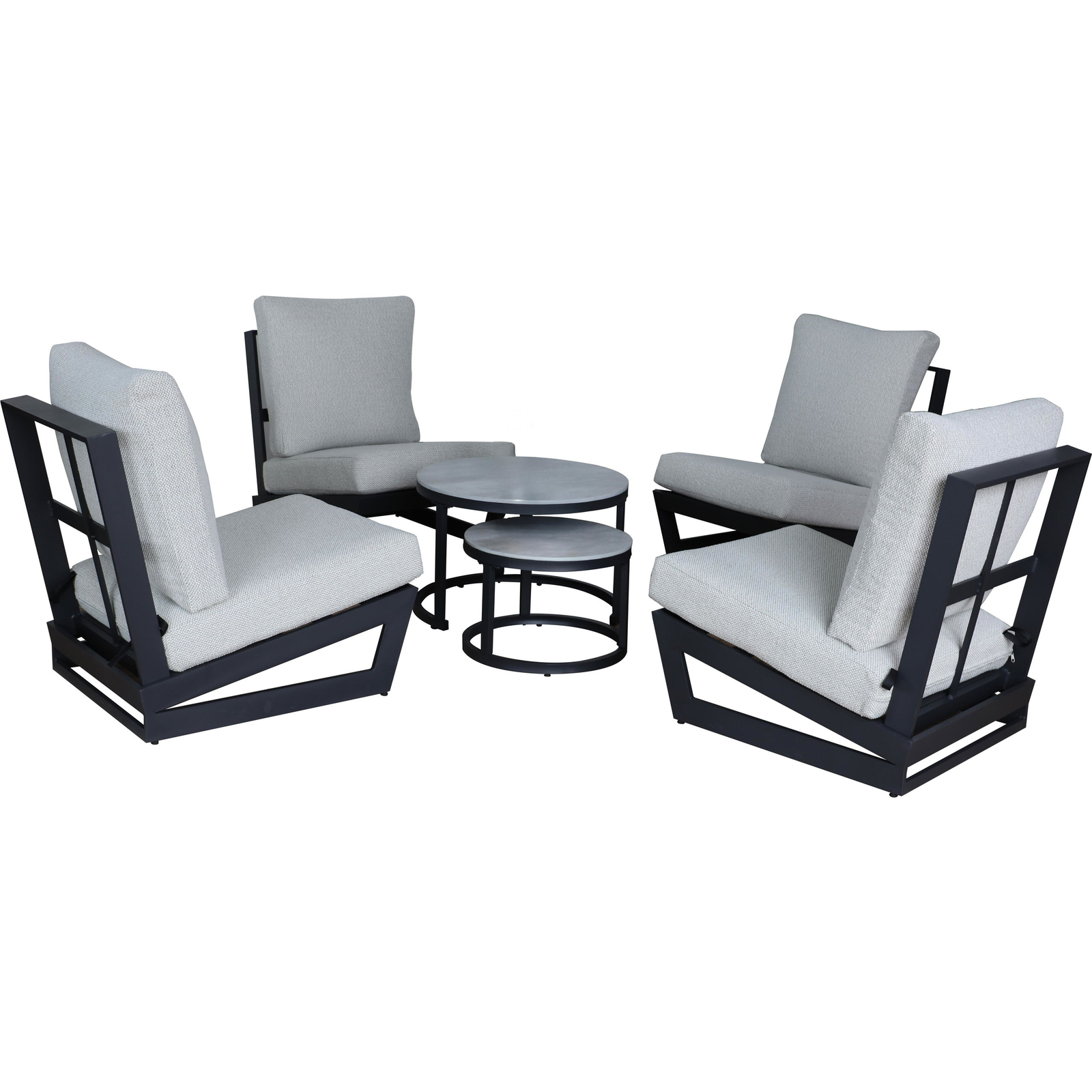 ROJAPLAST BALI COFFEE kerti bútor szett, alumínium (614277)