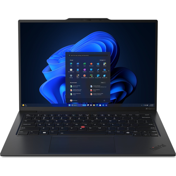 Lenovo ThinkPad X1 Carbon Intel Core Ultra 5 125U Ноутбук 35,6 см (14") WUXGA 16 GB LPDDR5x-SDRAM 512 GB SSD Wi-Fi 6E (802.11ax) Windows 11 Pro Черен