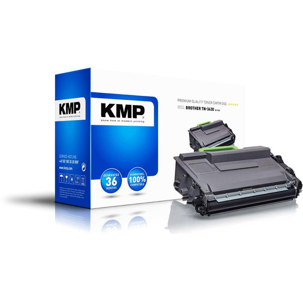 KMP Brother TN-3430 Тонер, черен, 3000 страници, B-T103