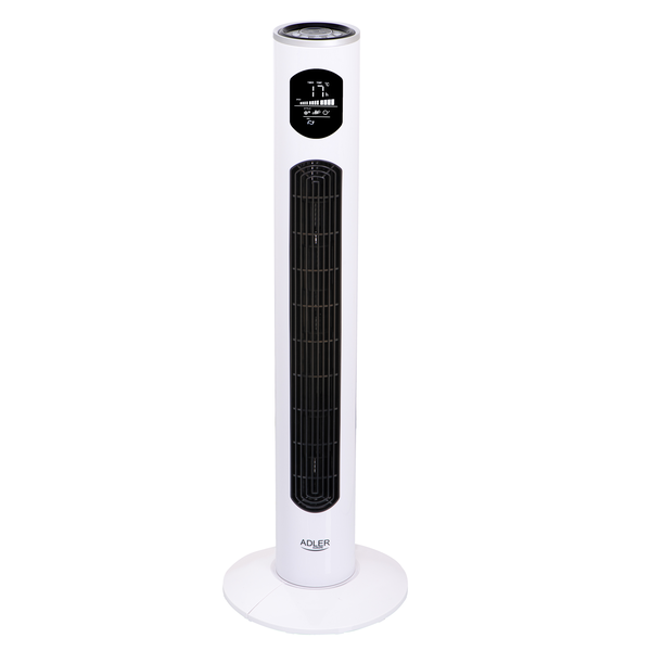 Стаен вентилатор Adler AD 7857 Fan Tower 96см бял