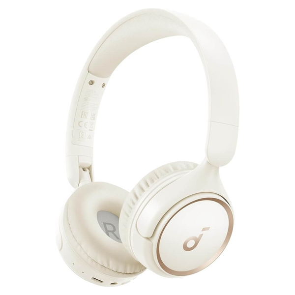 Anker H30I - WHITE Headset Trådløs Opkald/musik USB Type-C Bluetooth Hvid