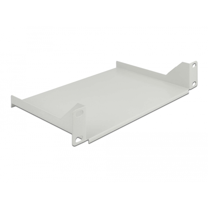 Delock 10 polc hálózati kabinetekhez 1U szürke (66854) (66854)