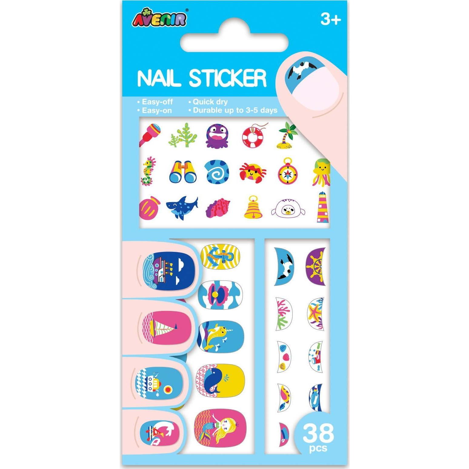 Avenir Körömmatrica Szett, A Tenger Alatt (583161)