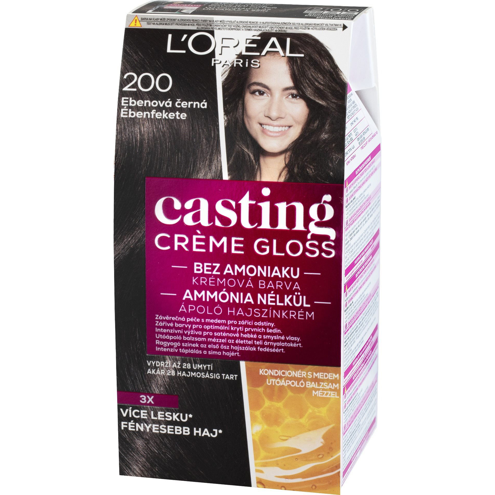 L'ORÉAL PARIS Casting Créme Gloss 200 Ébenfekete (3600521334720)