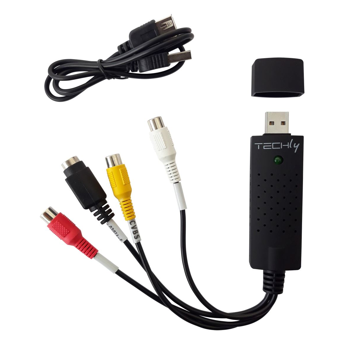 Techly I-USB-VIDEO-700TY USB 2.0 videorögzítő (360844) (techly360844)