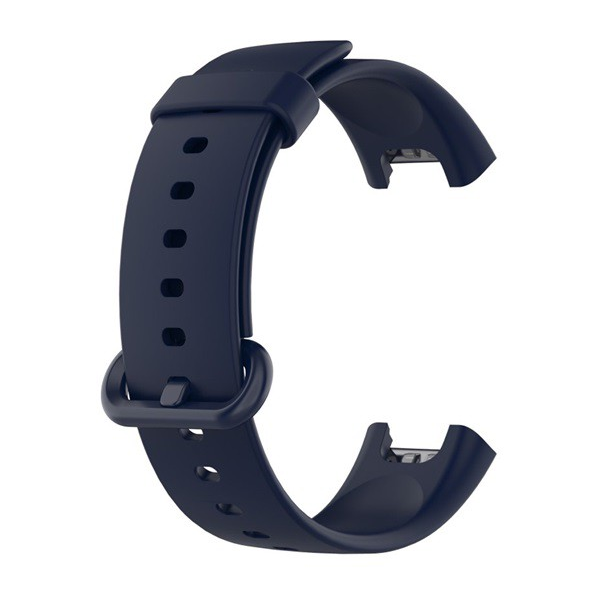Резервна каишка (силиконова, регулируема, 20 mm, специална) ТЪМНО СИН [Xiaomi Mi Watch Lite] (5996591062112)