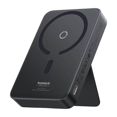 Baseus MagPro Magnetic MagSafe Power Bank 5000mAh 20W fekete (P10064101123-00) (P10064101123-00)