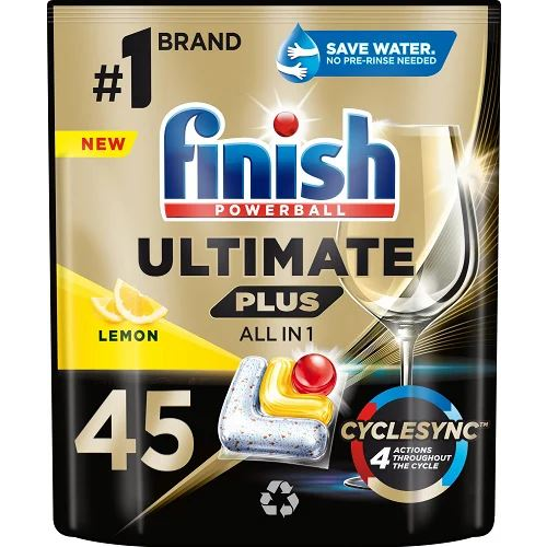 Finish Ultimate Plus All in 1 Lemon mosogatógép tabletta 45db (5908252010998)