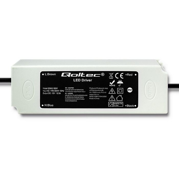 Qoltec 50945 Controlador Led