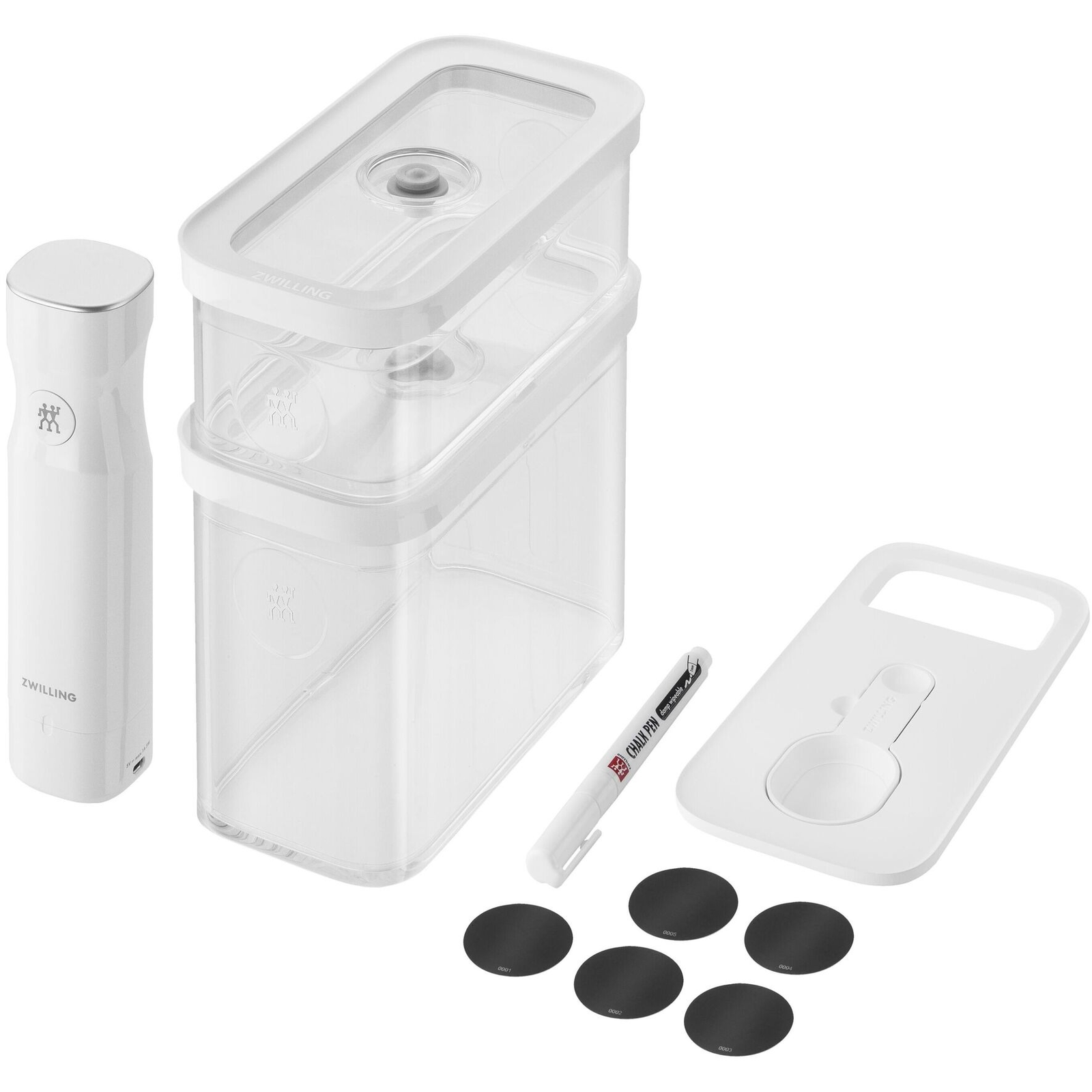 Zwilling Fresh & Save Cube vákuumozó készlet, 5 db (4009839665431)