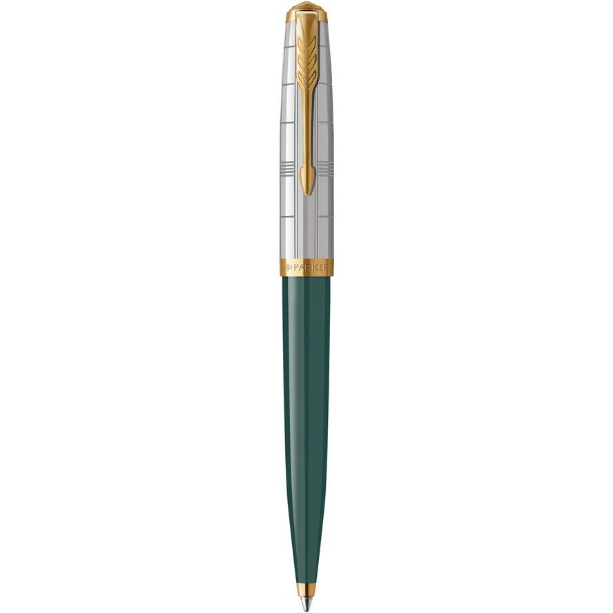PARKER Kugelschreiber 51 Premium Forest Green G.C. M Schwarz Geschenkbox (2169076) (2169076)