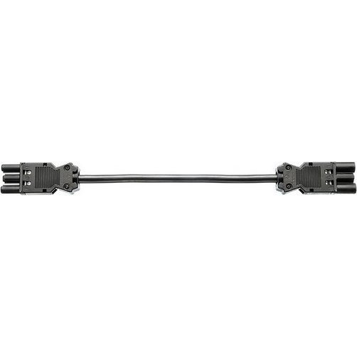 Bachmann 375.050 Összekötő vezeték Fekete 30.00 cm (Wieland extension cable 0.3m)