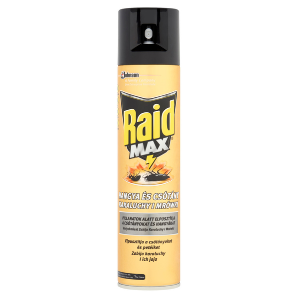 Raid MAX mászórovar-irtó aerosol 400ml (C37365)