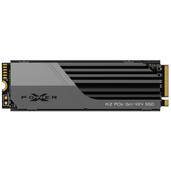 Silicon Power SP01KGBP44XS75S5 XS75 SSD, 1 TB, M.2, PCIe Gen 4x4, DRAM-Less, 3D NAND, 7000 MB/s