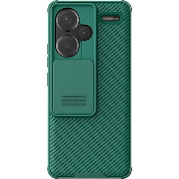 Калъф за телефон, Nillkin, CamShield Pro, съвместим с Xiaomi Redmi Note 13 Pro+ 5G, зелен