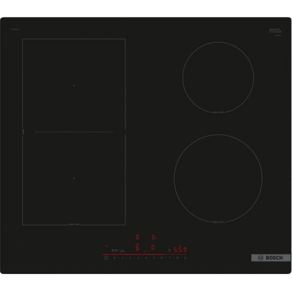 Bosch PVS61RHB1E Beépíthető 4 zónás Indukciós Főzőlap 7400 Watt - Fekete
