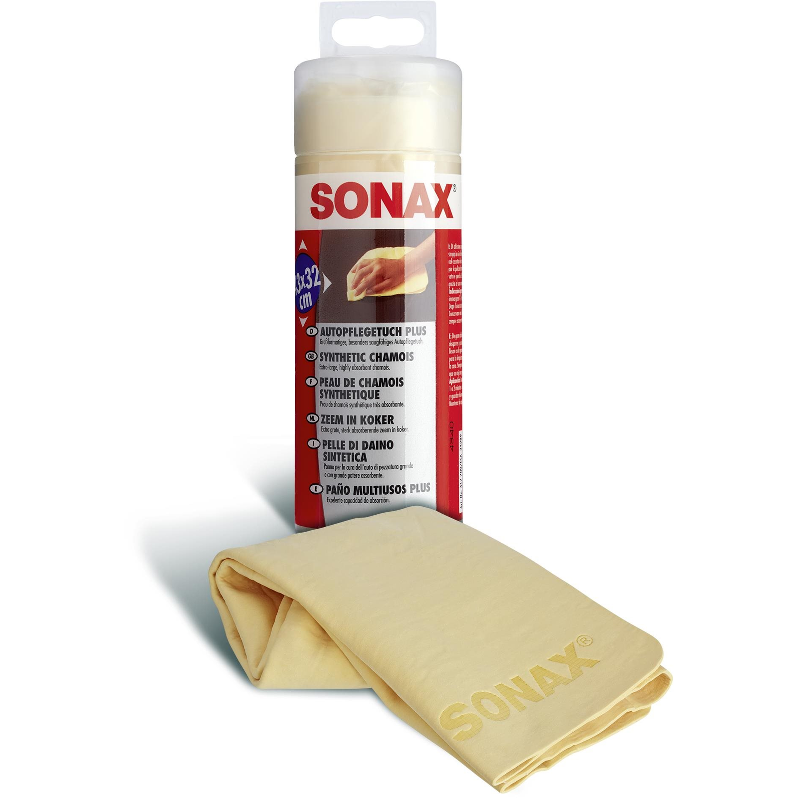 Sonax szarvasbőr utánzat, műanyag csomagolásban (417700)