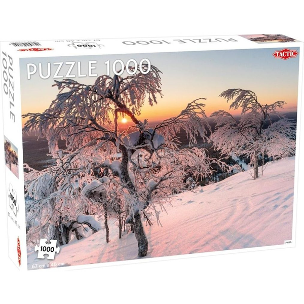 Tactic Pyhä Finnish Lapland - 1000 pcs Puslespil 1000 stk Landskab