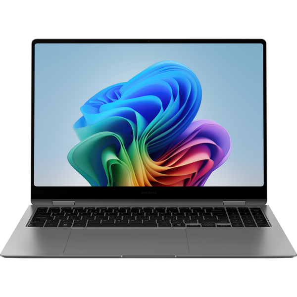 Samsung Galaxy Book5 Pro 360 Copilot+ PC Intel Core Ultra 5 228V Laptop 40,6 cm (16") Érintőképernyő WQXGA+ 32 GB LPDDR5x-SDRAM 512 GB SSD Wi-Fi 7 (802.11be) Windows 11 Home Szürke