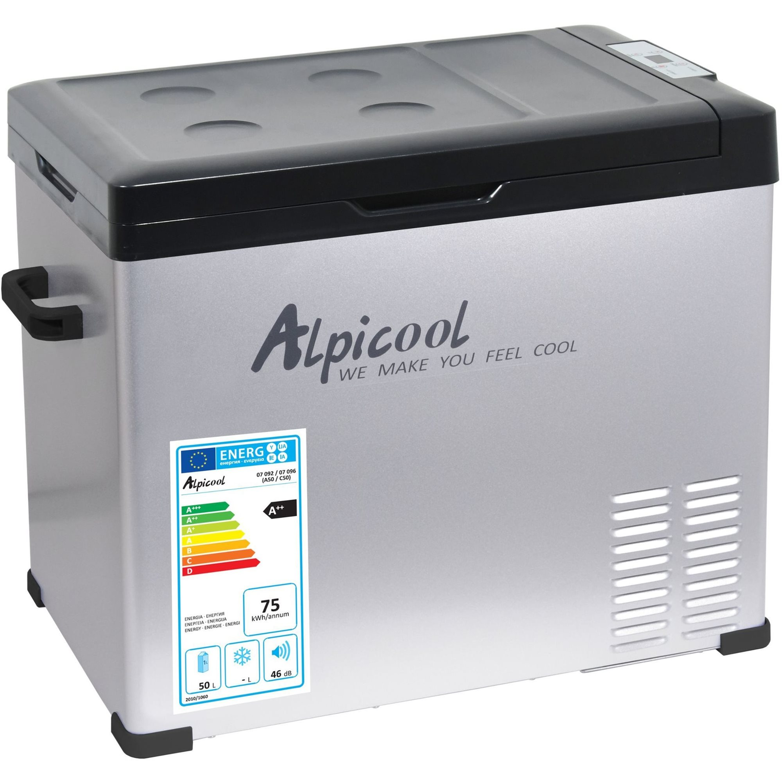 Compass 50l 230/24/12V -20°C GREY (8591686070965)