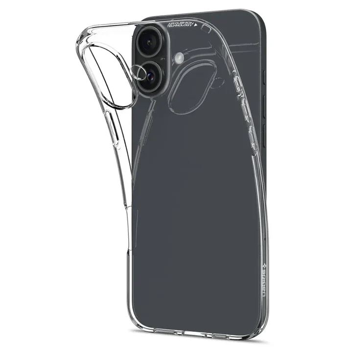 Spigen Liquid Crystal iPhone 16 Plus tok átlátszó (ACS08064) (ACS08064)