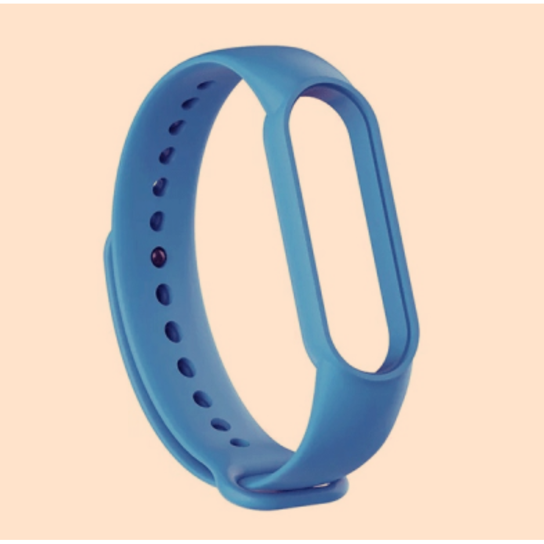 Beline Xiaomi Mi Band 3 / 4 Szilikon Szíj - Kék (5903919061160)