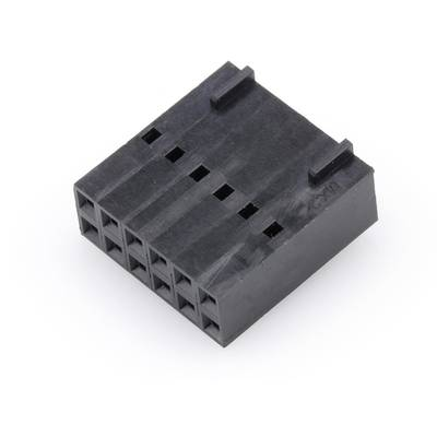 Molex Hüvelyház kábel Pólusok száma 12 Raszterméret: 2.54 mm 22552123 1 db ömlesztett (22552123)