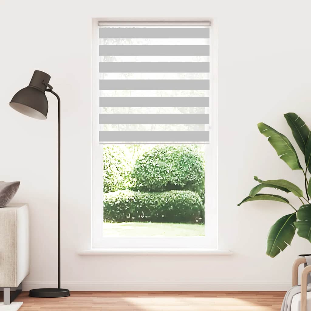 zebrafüggönnyel 95x230 cm szövetszélesség 90,9 cm poliészter (4014494)