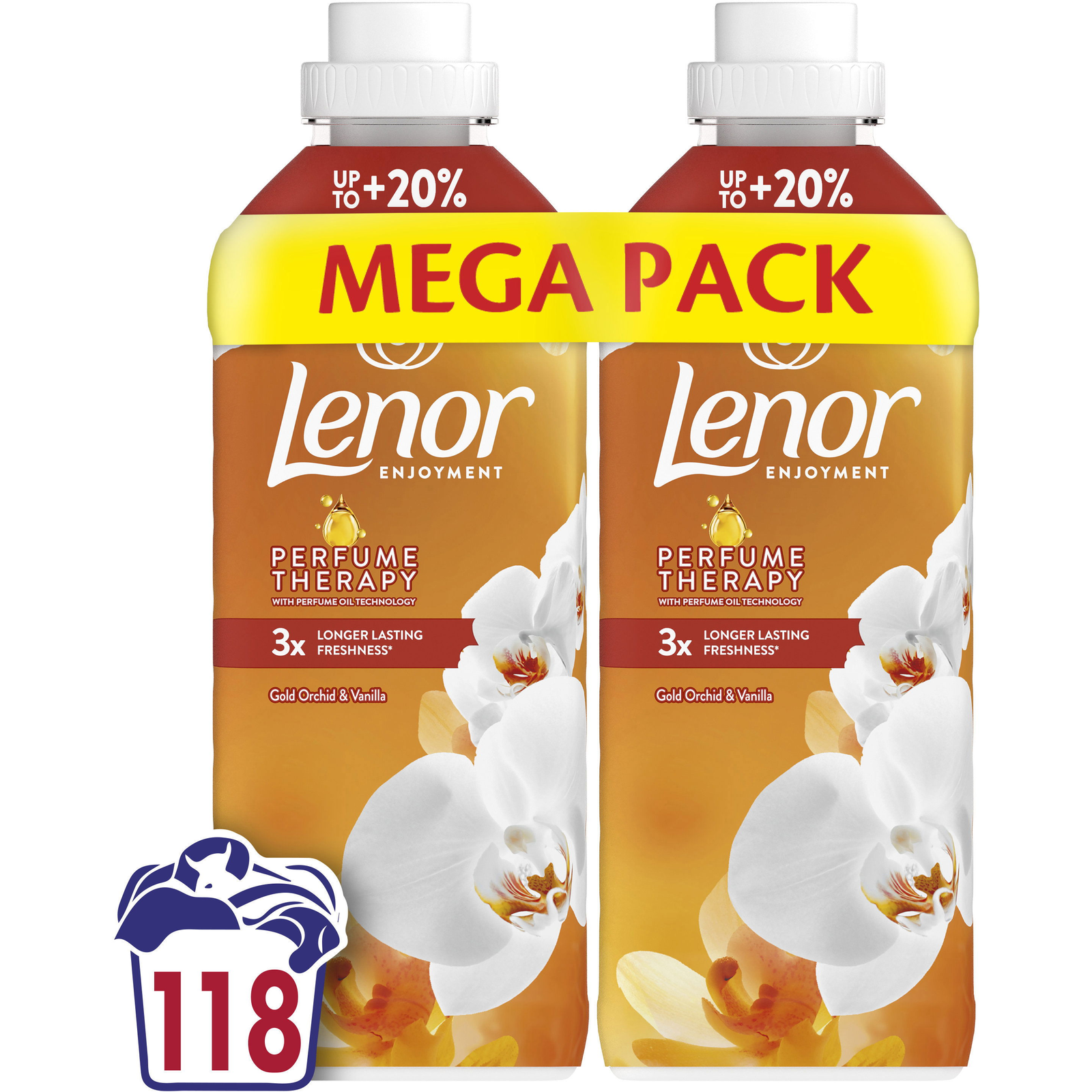 LENOR Orchid & Vanilla 2×1,239 l (118 mosás) (8700216880855)