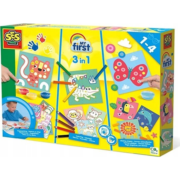 SES Creative My First 14489 картинка и книга оцветяване Комплект картинки за оцветяване