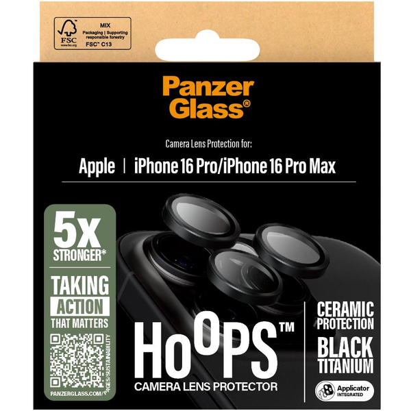 PanzerGlass PG Hoops Ceramic iPhone 16 6.1/6.7Inch