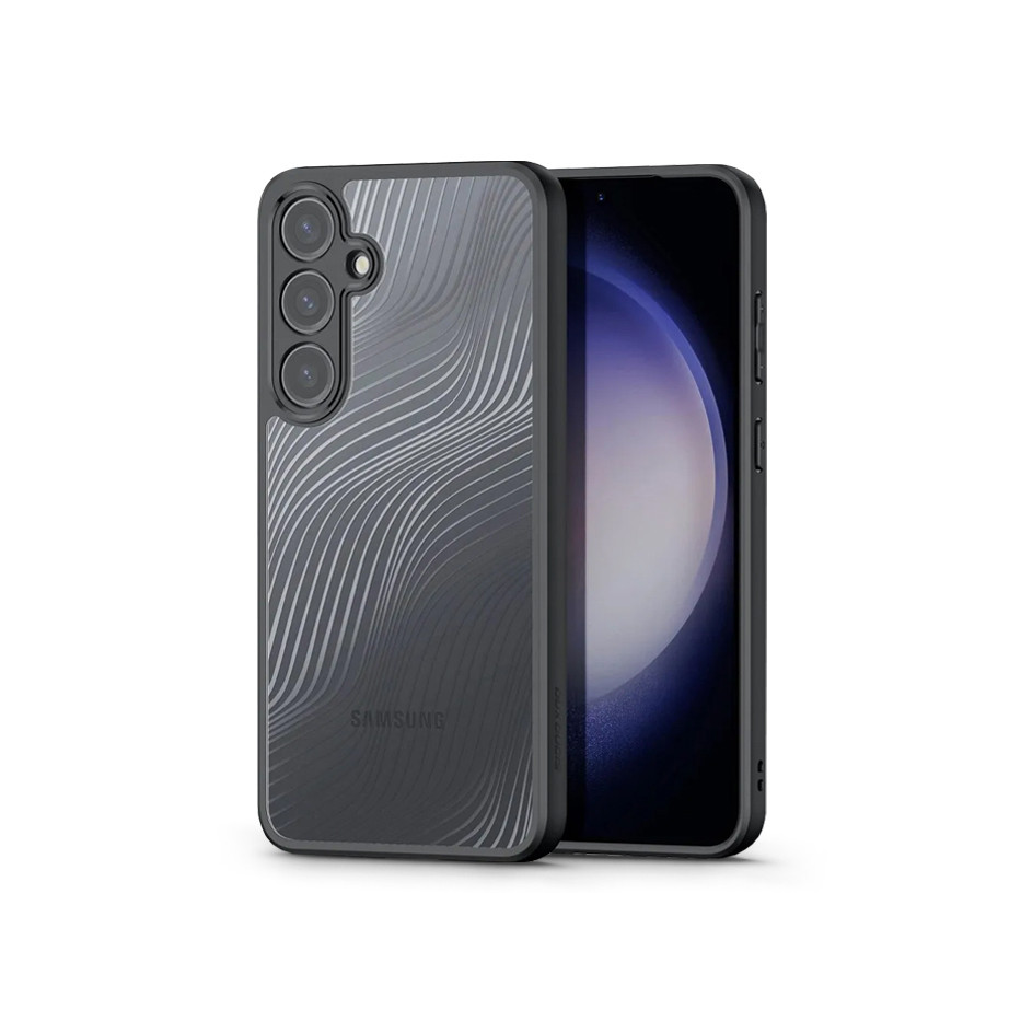 Samsung SM-S926 Galaxy S24+ hátlap - Dux Ducis Aimo Series - fekete/átlátszó (DD022757)