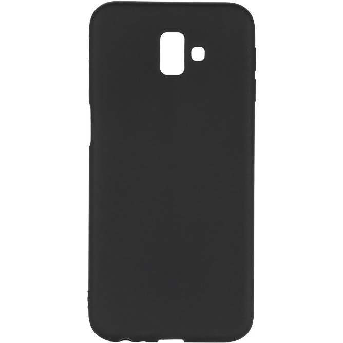 Epico Silk Matt Samsung Galaxy J6+ fekete tok (34310101300001)