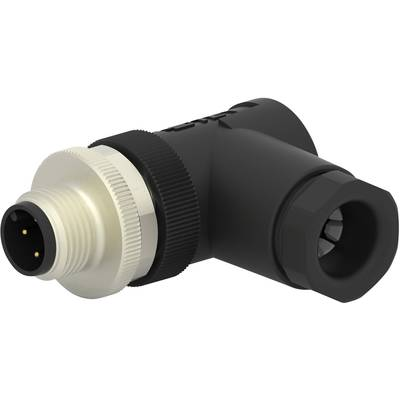 TE Connectivity T4113002041-000 Érzékelő-/működtető összekötő, konfekcionálatlan M12 Dugó, hajlított Pólusszám: 4 1 db (T4113002041-000)