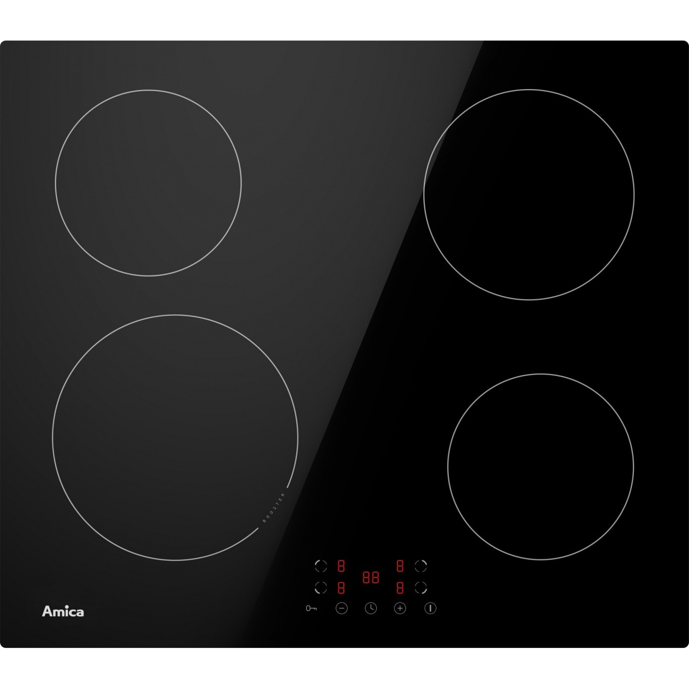 Amica PI6501 Indukciós főzőlap - Fekete (1190669)