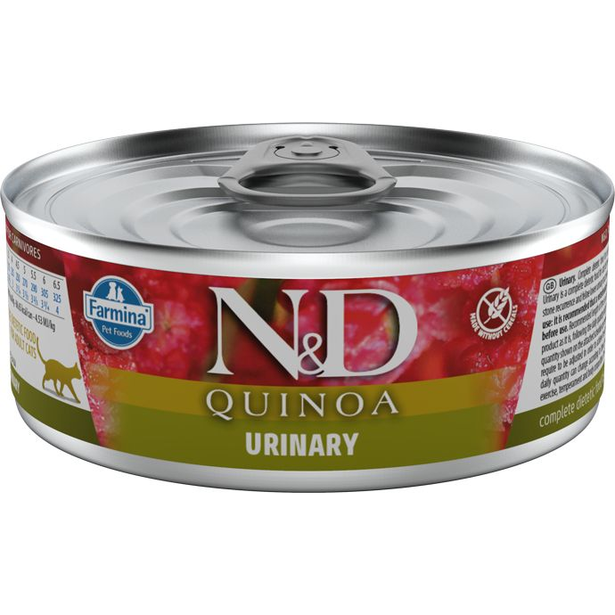 N&D Cat Quinoa konzerv Urinary 80g (PND080021)