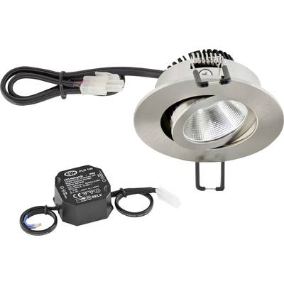 EVN PC20N61302 EVN Lichttechnik LED-es beépíthető lámpa LED Fixen beépített LED-es 6 W Nemesacél (PC20N61302)