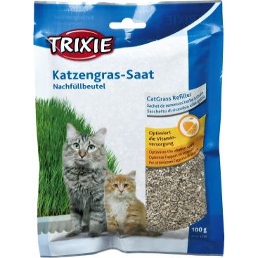Trixie Soft Grass Macskafű - 100 gr, Zacskós
