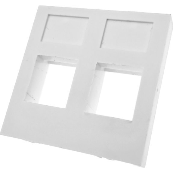  Alantec Adapter 45x45 2xRJ45 (płaski) 