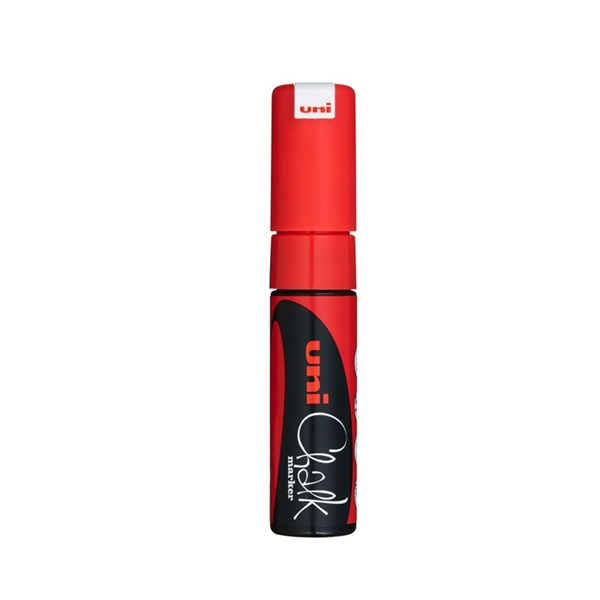 Uni Chalk PWE-8K piros folyékony krétafilc (2UPWE8KP)