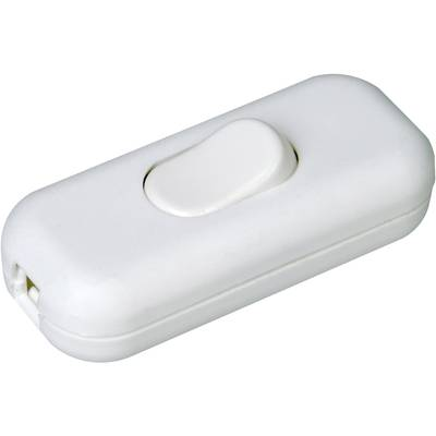 Kopp 191317000 Zsinórkapcsoló törésgátlóval Fehér 1 x KI/BE 2 A 1 db (191317000)