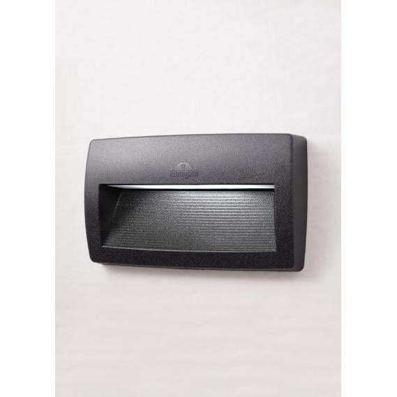 Fumagalli LORENZA 270 LED 3K R7S kültéri falilámpa fekete (AS3.000.000.AXP1R) (AS3.000.000.AXP1R)