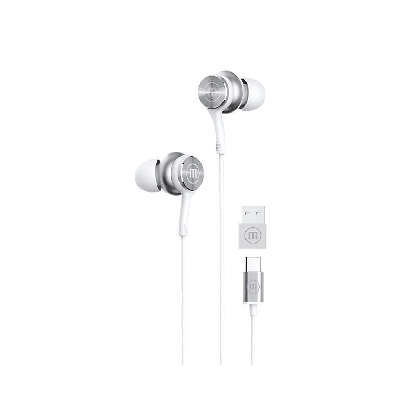 Maxell XC1 USB-C Vezetékes Headset - Fehér (MAXELL XC1 WHITE)