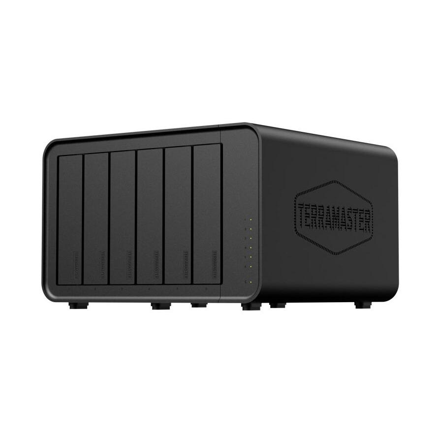 TerraMaster F6-424 MAX tárolószerver NAS Asztali Intel® Core™ i5 i5-1235U 8 GB DDR5 Fekete (F6-424 MAX)
