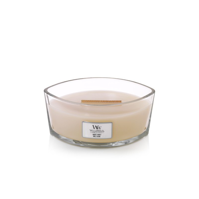 WoodWick Fehérméz ellipszis illatgyertya 453,6g (76026E)