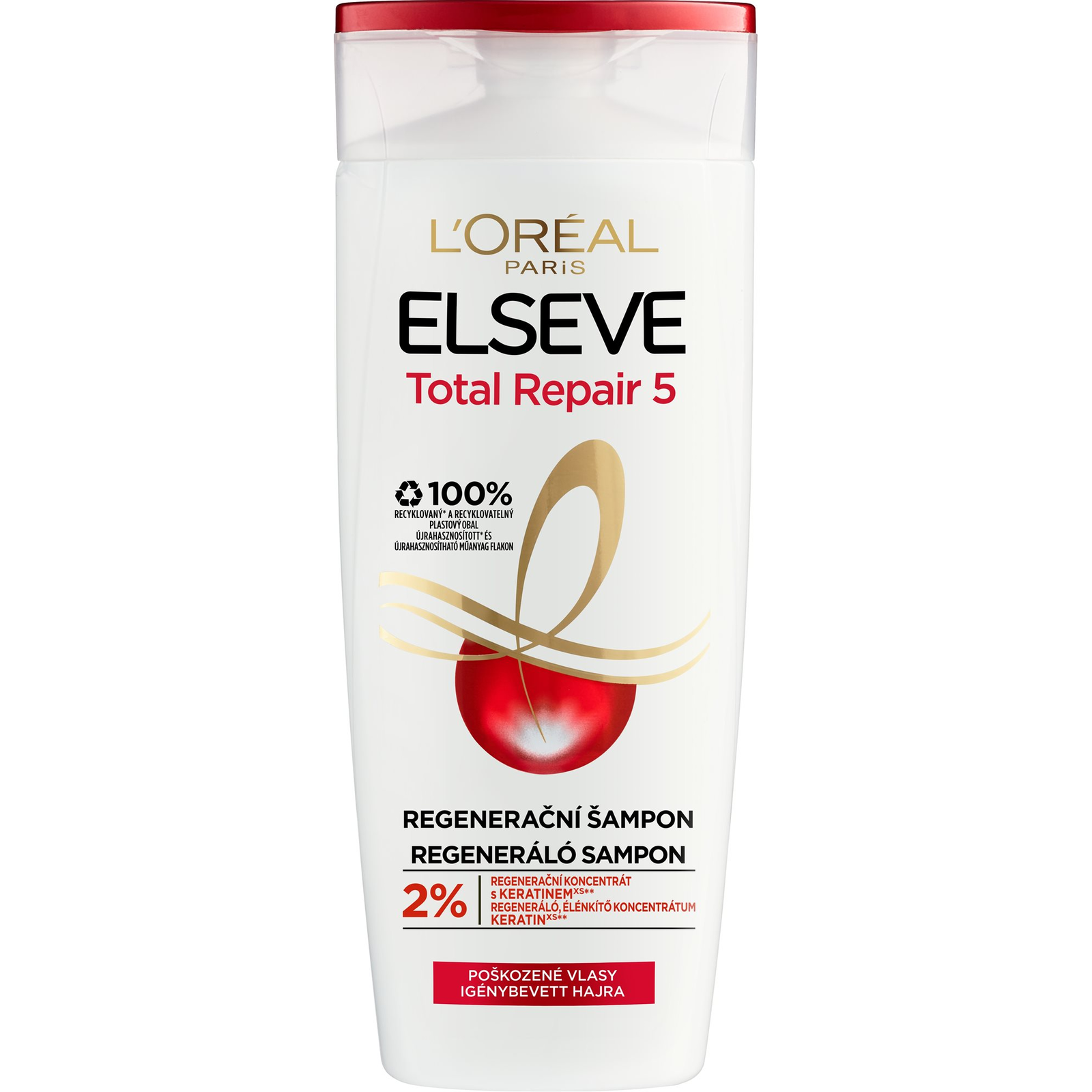 ĽORÉAL PARIS Elseve Total Repair 5 Shampoo 400 ml (3600521705827)